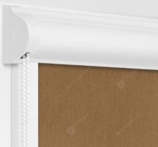 Рулонные кассетные шторы УНИ - Лусто коричневый