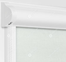 Рулонные кассетные шторы УНИ - Карина снежно-голубой