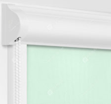 Рулонные кассетные шторы УНИ - Аллегро Перл голубой