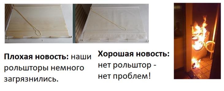 Как стирать рулонные шторы - 3