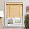 Деревянные жалюзи 50 мм, цвет 31 Ваниль
